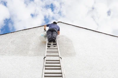 Peinture extérieure à Larrey — façades et ravalement